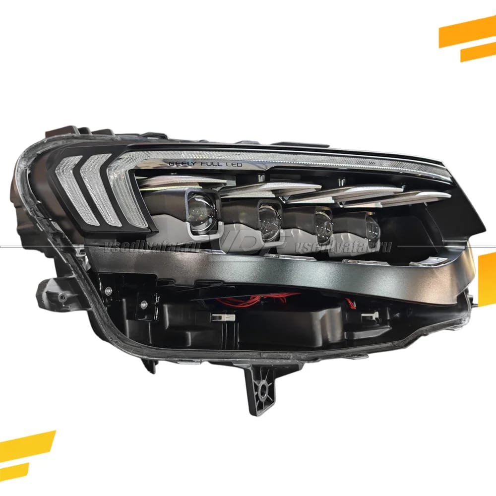 Рамки для установки линз в фары Geely Tugella FY11 2019-2024 Рефлектор Тип 3 — фото 4
