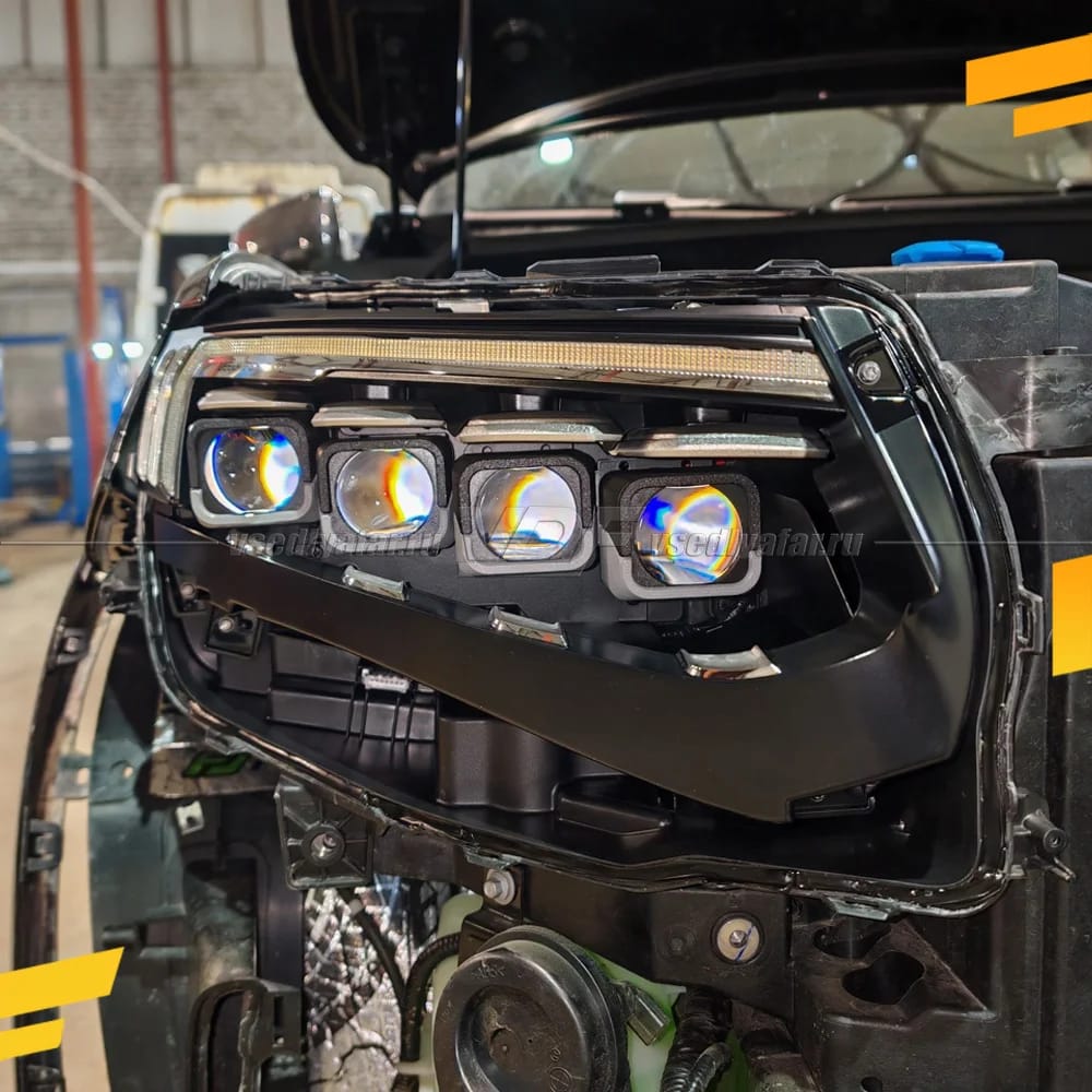 Рамки для установки линз в фары Geely Tugella FY11 2019-2024 Рефлектор Тип 3 — фото 5