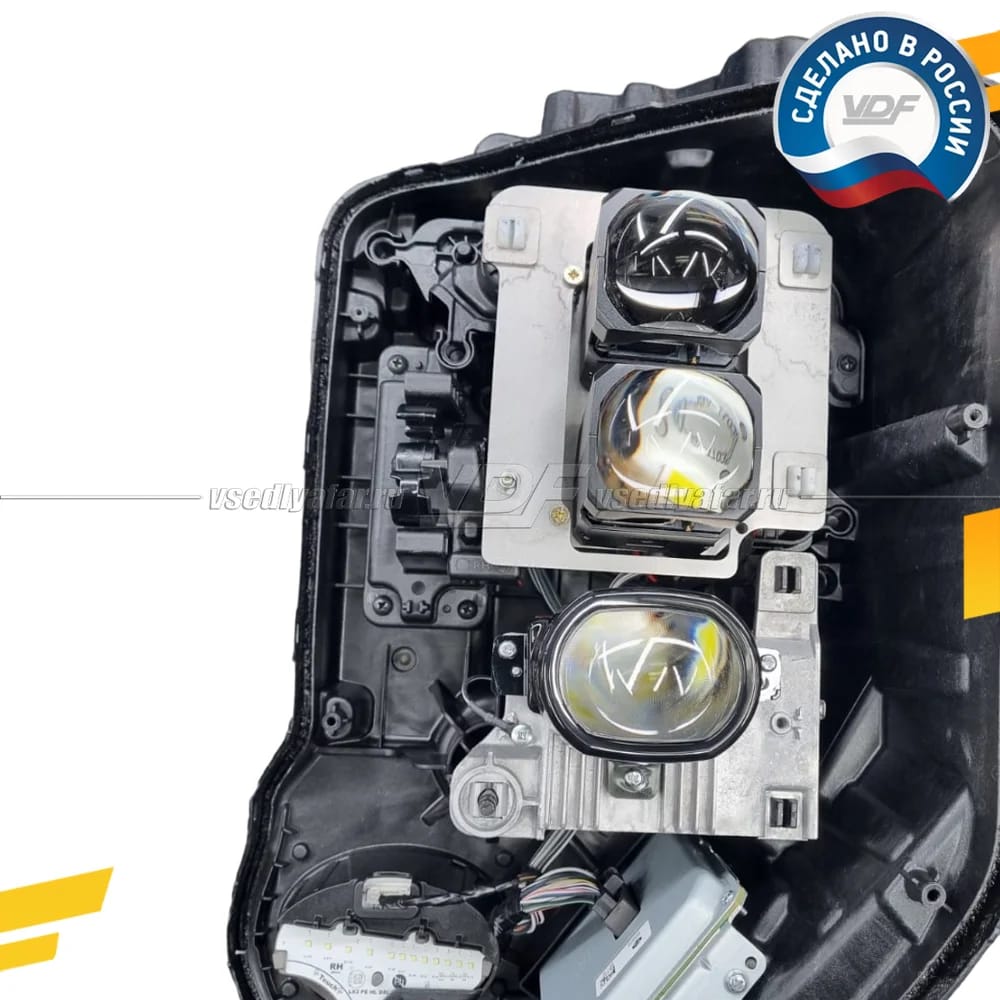 Рамки для замены линз в фарах Hyundai Palisade 2022-2024 Full Led Замена 2 х линз. — фото 6