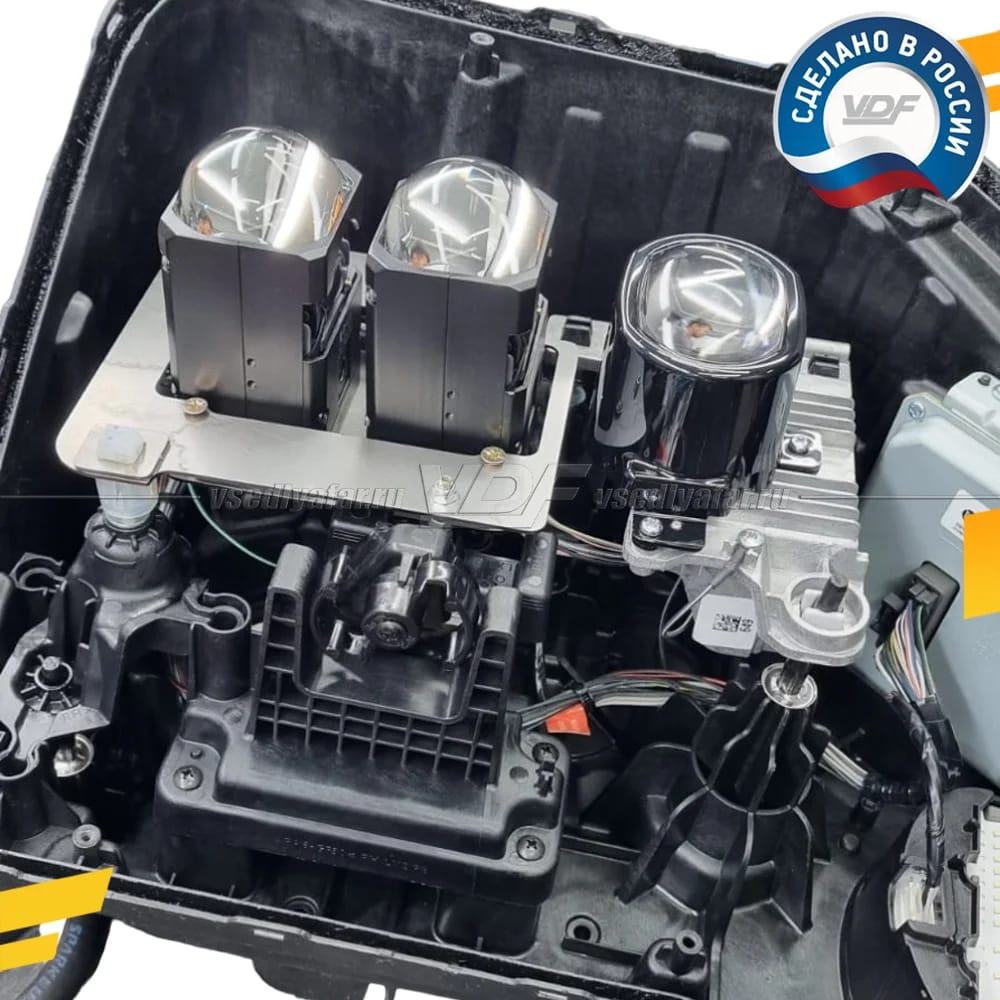 Рамки для замены линз в фарах Hyundai Palisade 2022-2024 Full Led Замена 2 х линз. — фото 7